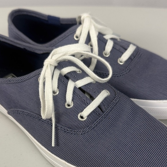 Keds Champion Seasonal Navy Blue Canvas Sneakers Dream Foam Insole Size 7 - Picture 4 of 11